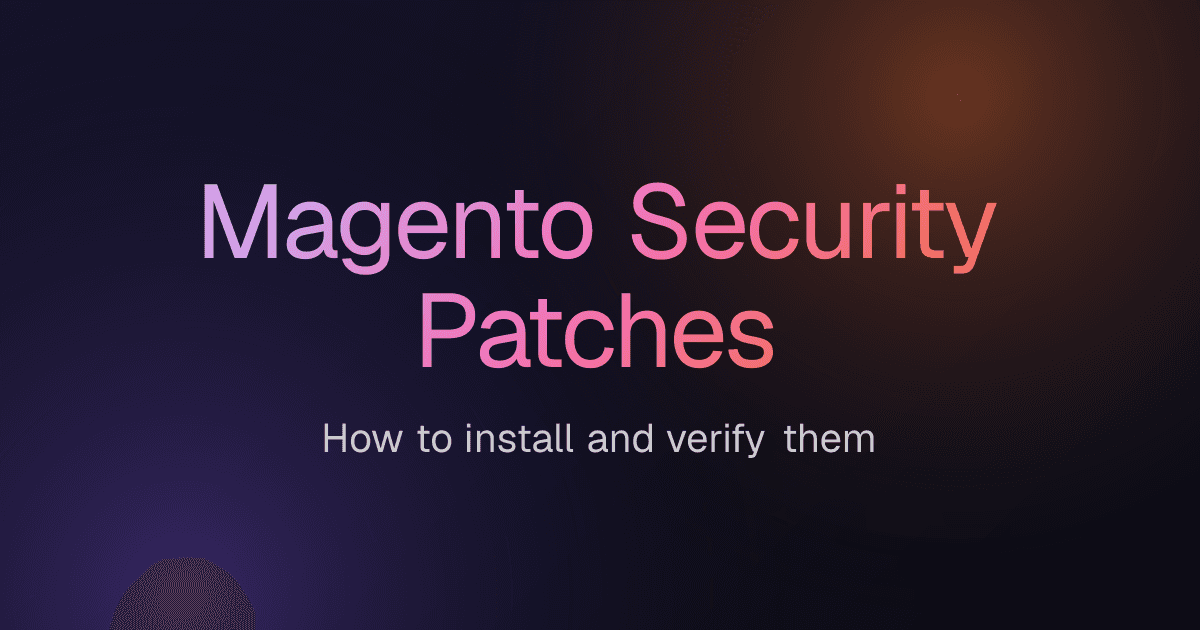 Патчи безопасности Magento: как ставить и проверять
